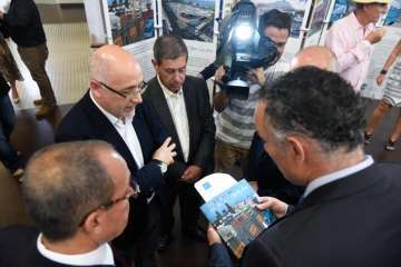 La fiesta aniversario de Global se celebró este miércoles en el Cabildo grancanario (Foto TA)